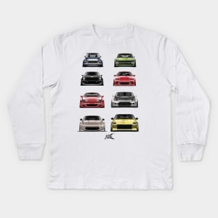 nissan fairladyz evolution Kids Long Sleeve T-Shirt